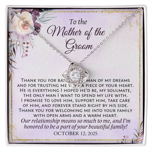 Mother of the Groom Gift, Personalized Wedding Gift for Mother-in-Law from Bride